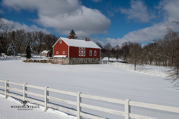 Red Barn - Blue Skly